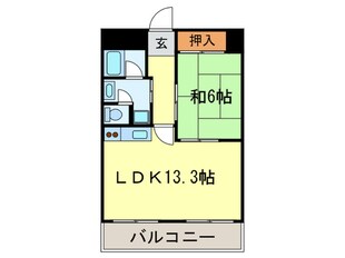 ファルコン熱田の物件間取画像